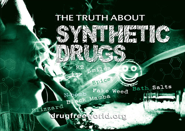 Folheto A Verdade sobre as Drogas Sintéticas